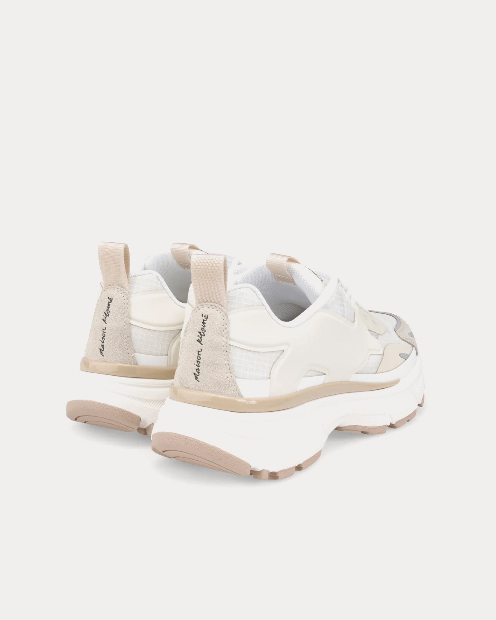 Maison Kitsuné Sora Runners Paper Low Top Sneakers - 3