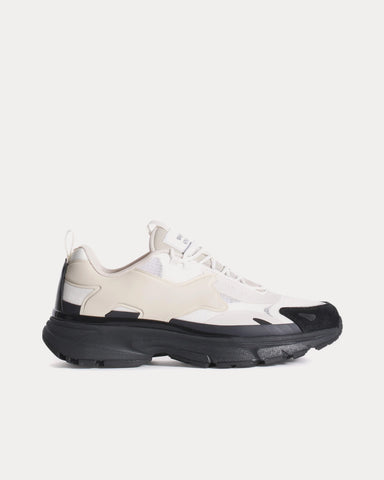 Maison Kitsuné Sora Runners Black / White Low Top Sneakers