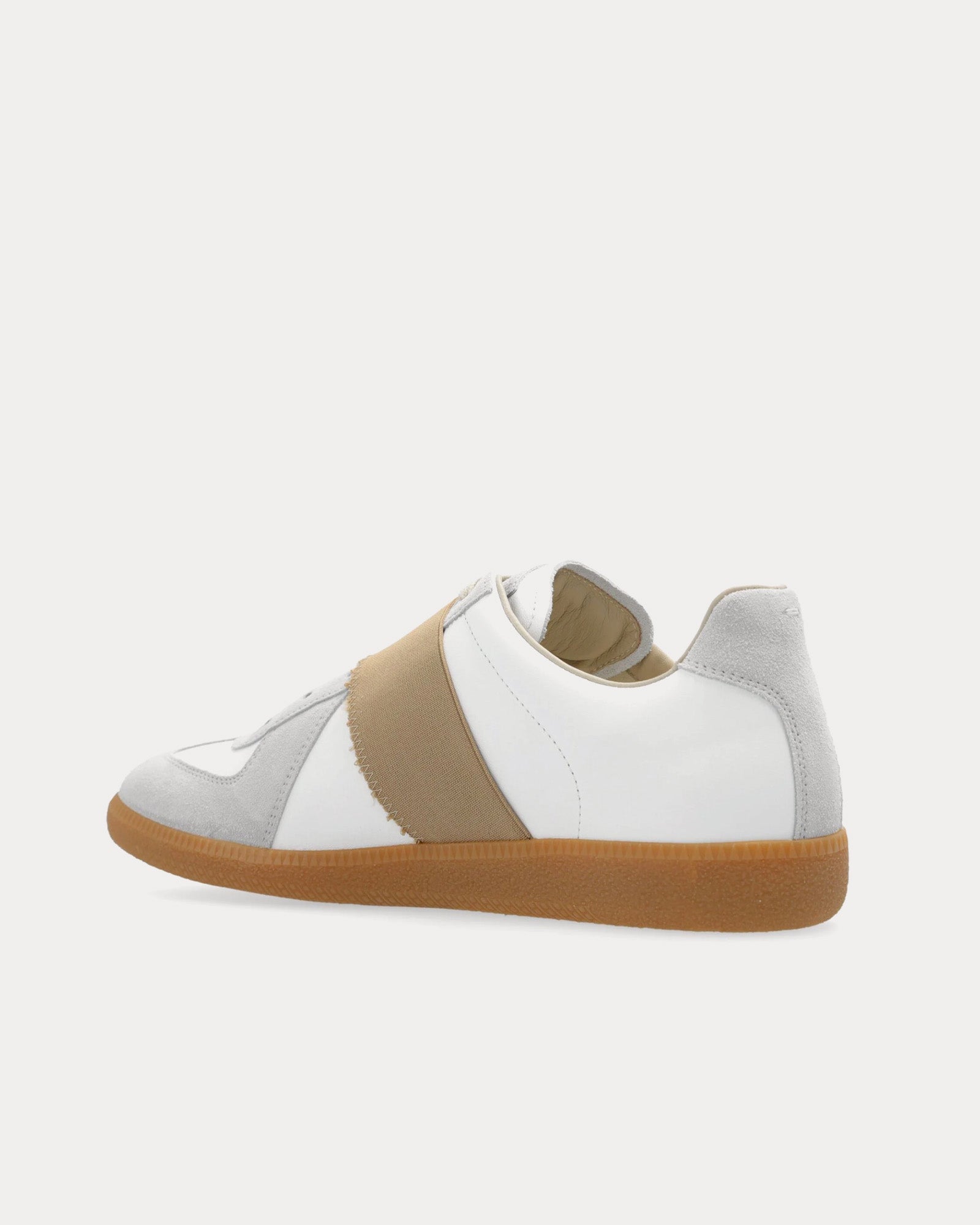 Maison Margiela Replica Elasticated Band White / Light Grey / Beige Low Top Sneakers - 3