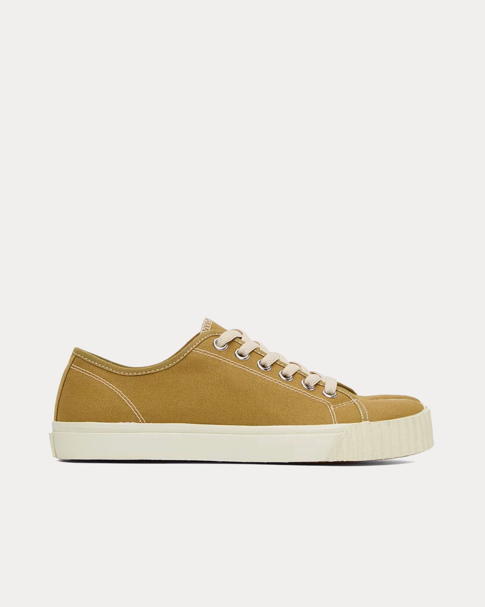 Maison Margiela Tabi Canvas Swamp Green Low Top Sneakers - 1