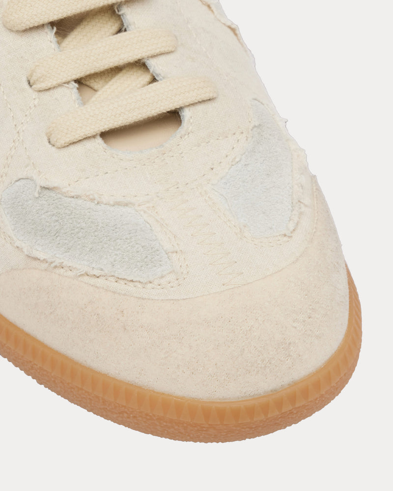 Maison Margiela Replica Inside Out Beige Low Top Sneakers - 4