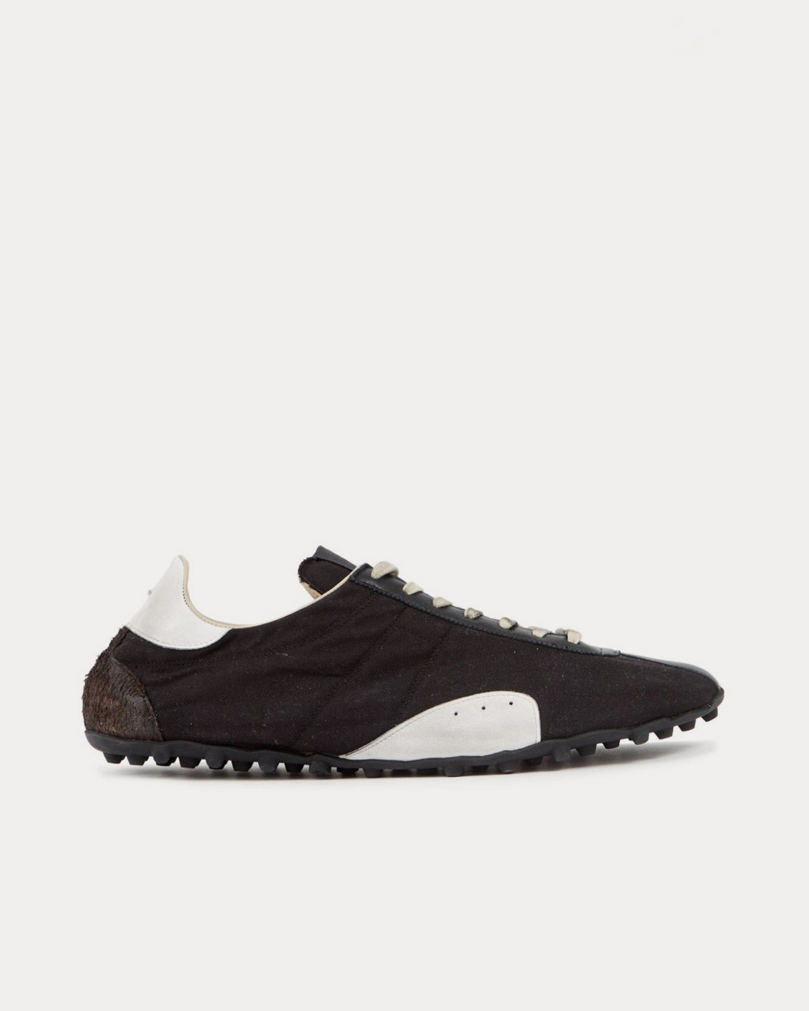 Maison Margiela Sprinter Black / White Low Top Sneakers - 1