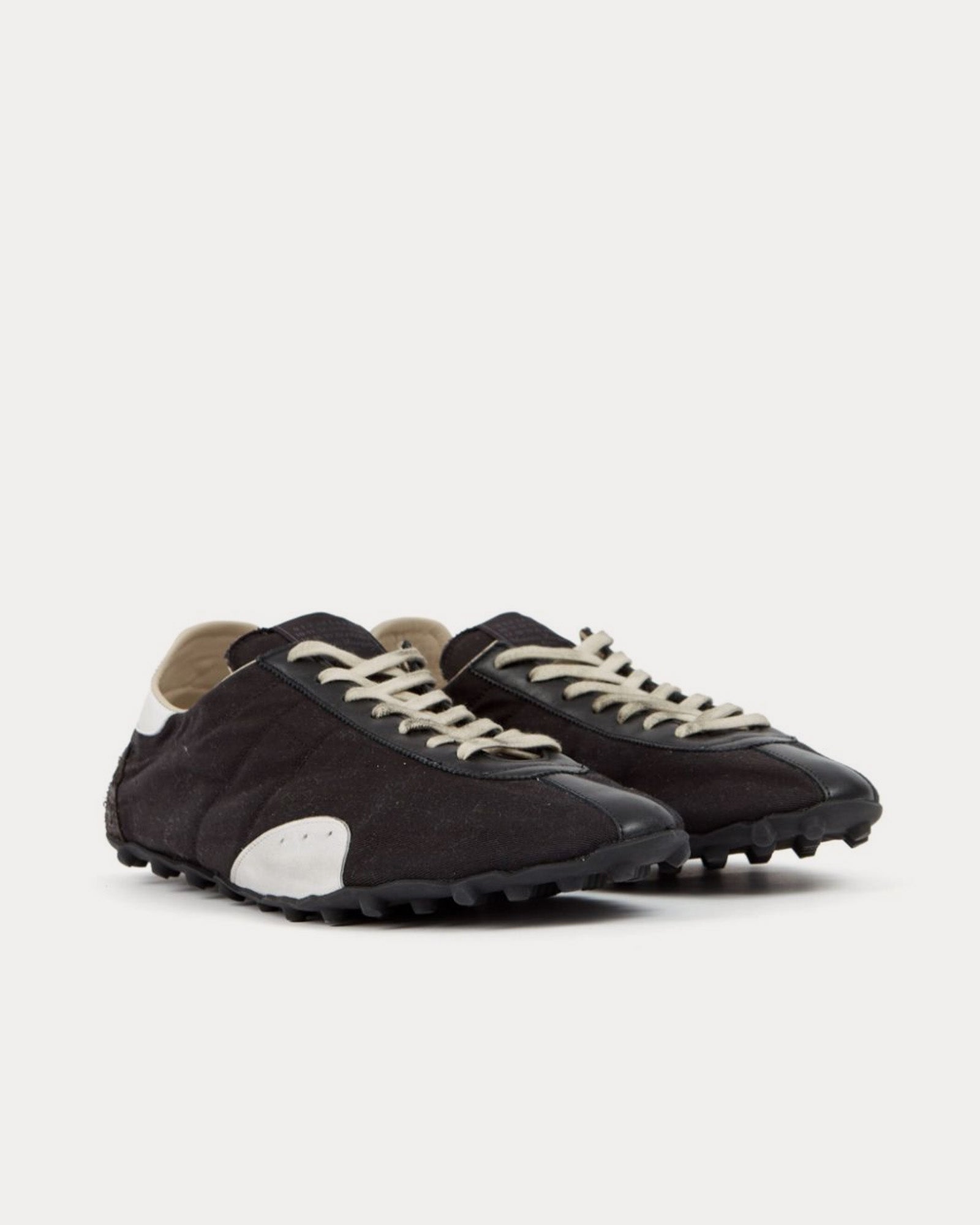 Maison Margiela Sprinter Black / White Low Top Sneakers - 3