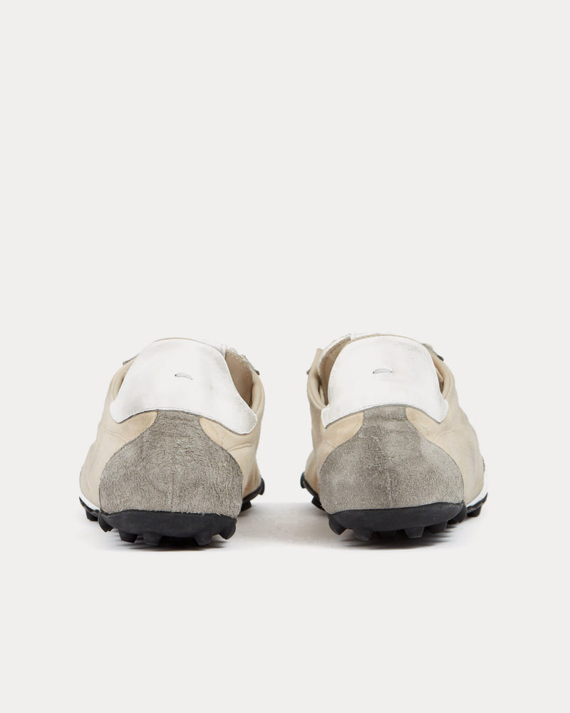 Maison Margiela Sprinter Ecru / White Low Top Sneakers - 4