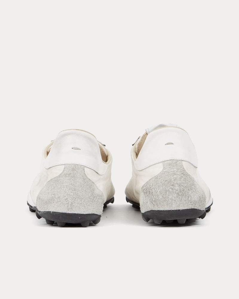 Maison Margiela Sprinter White Low Top Sneakers - 4