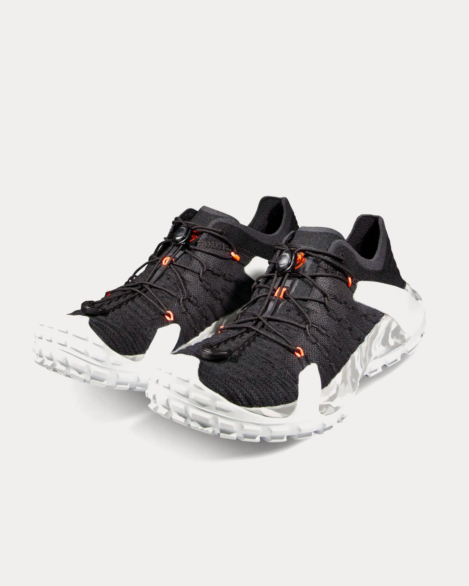 Mammut Hueco Knit II Black / Light Ice Gray Running Shoes - 3