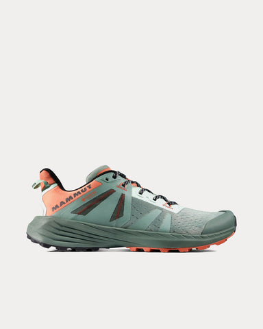 Mammut Saentis TR Low GTX Jade / Brick Running Shoes