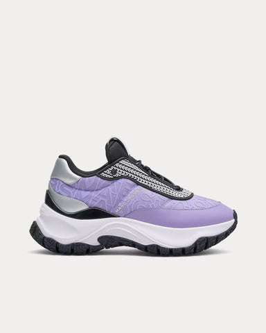 Marc Jacobs The Monogram Lazy Runner Purple / Multi Low Top Sneakers