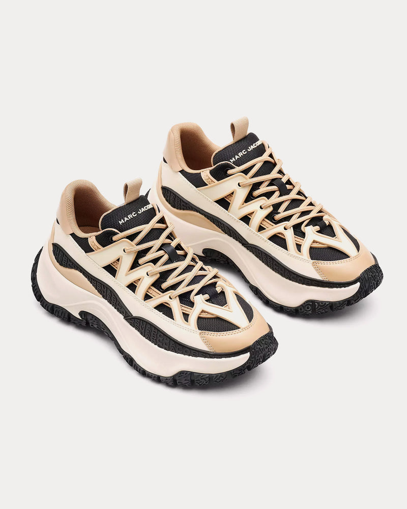 Marc Jacobs The Colorblack Lazy Hiker Camel / Multi Low Top Sneakers - 3