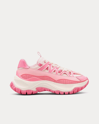 Marc Jacobs The Colorblack Lazy Hiker Pink Ribbon / Multi Low Top Sneakers