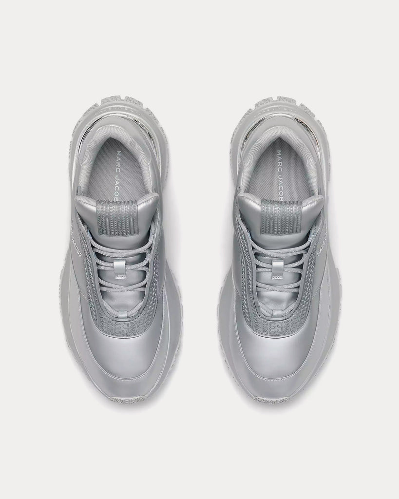 Marc jacobs hot sale silver sneakers