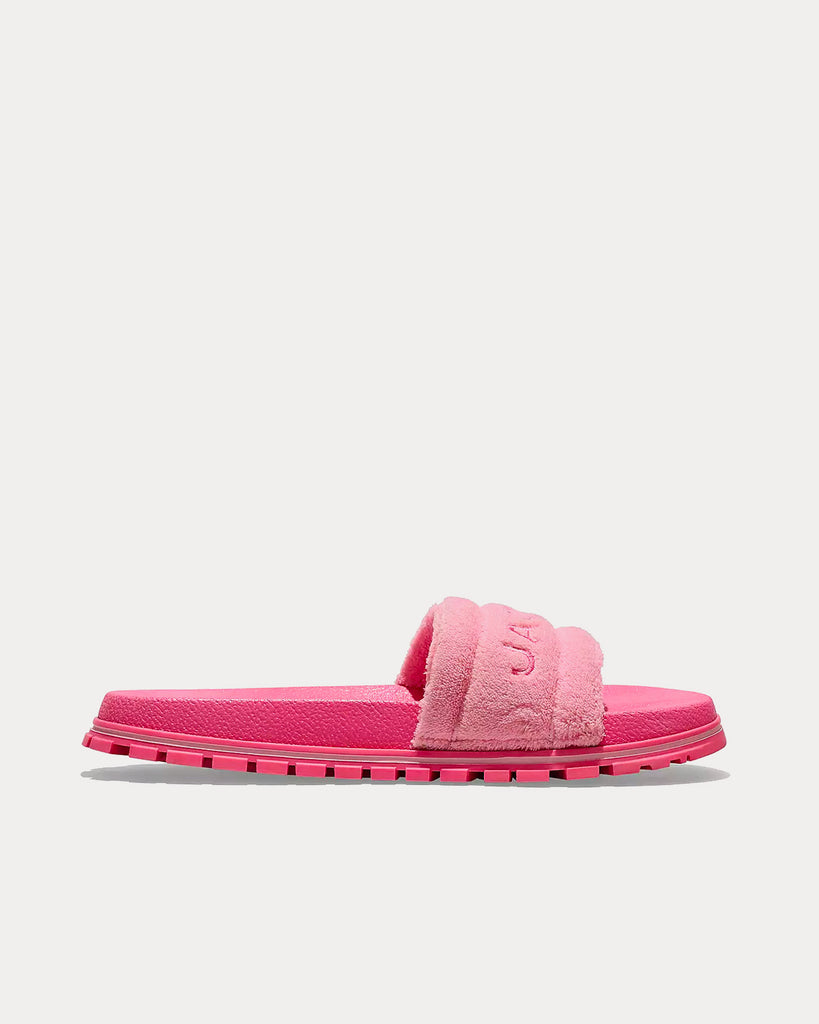 Marc Jacobs The Terry Pink Slides Sneak in Peace