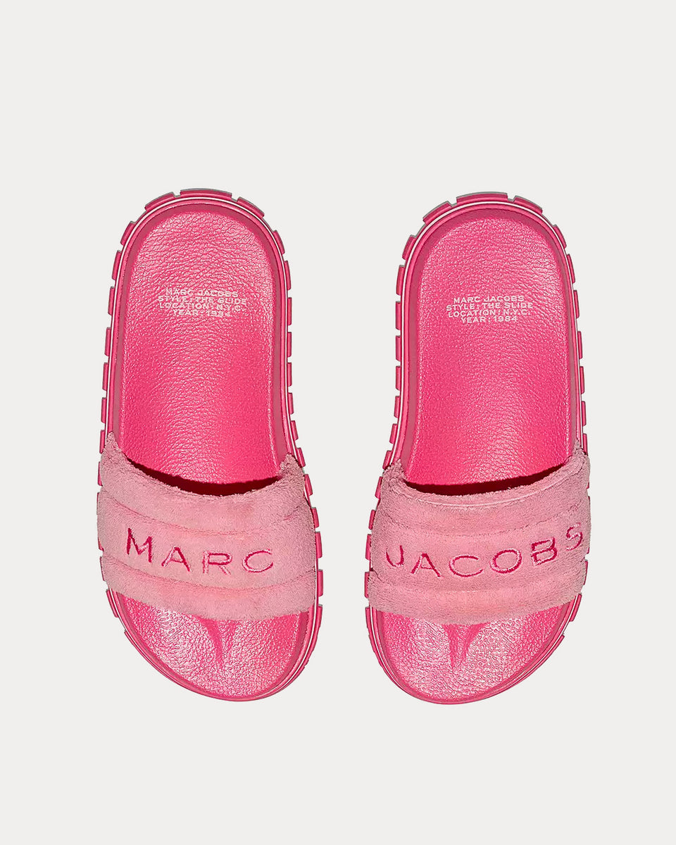 Marc Jacobs The Terry Pink Slides - Sneak in Peace