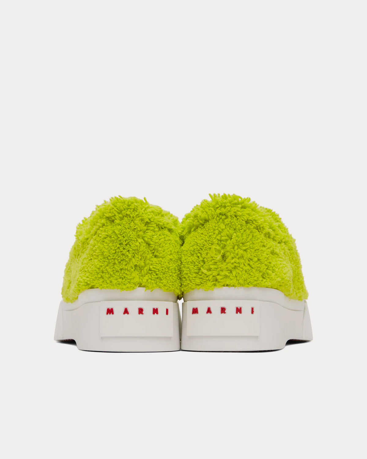 Marni Pablo Terry Green Low Top Sneakers - 3