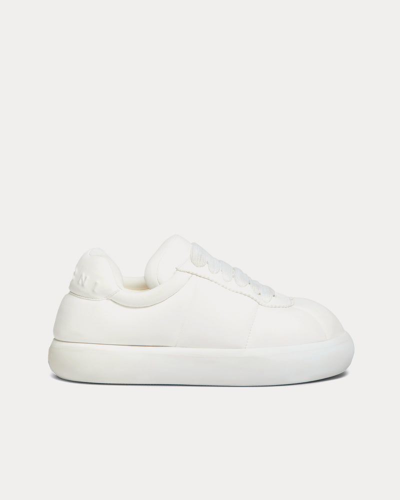 Marni Bigfoot 2.0 Leather White Low Top Sneakers - 1