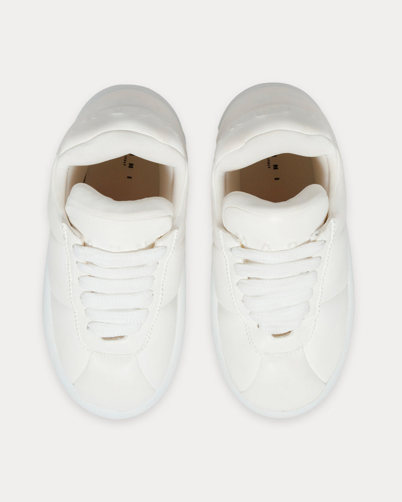 Marni Bigfoot 2.0 Leather White Low Top Sneakers - 2