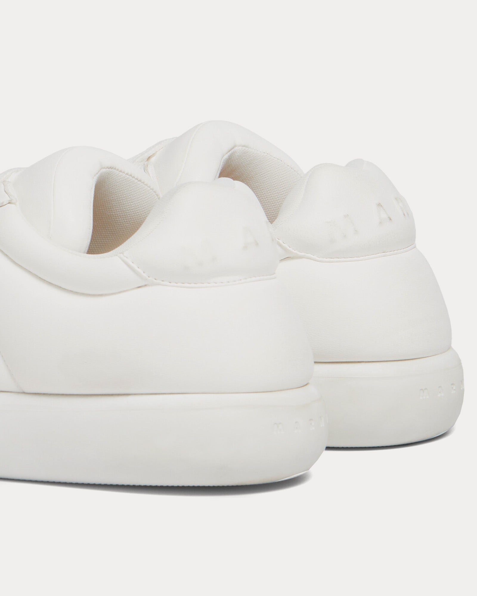 Marni Bigfoot 2.0 Leather White Low Top Sneakers - 4