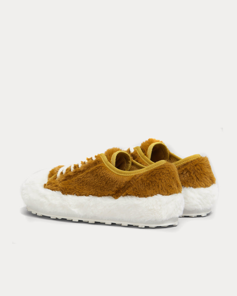 Marni Teddy Tennis Beige / White Low Top Sneakers - 3