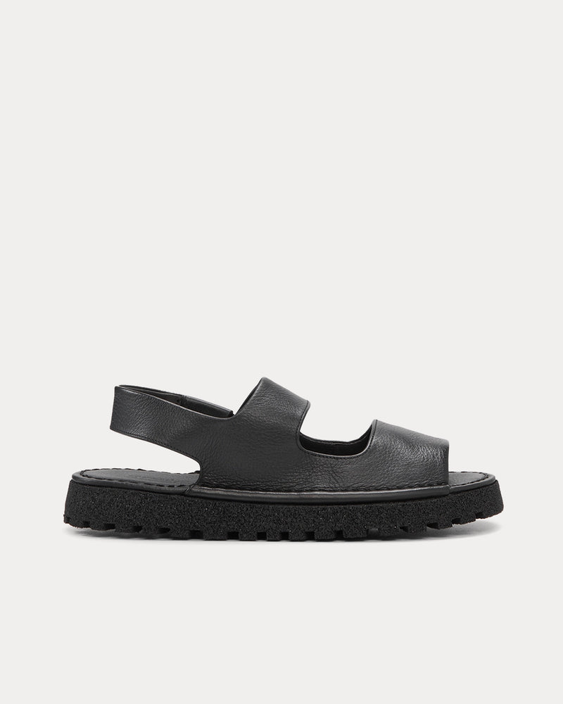 Marsell Sanpomice Leather Black Sandals - 1