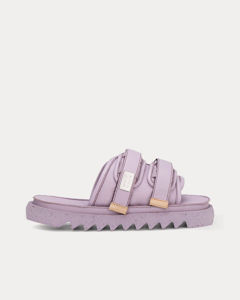 Marsell x Suicoke Moto Leather Lilac Sandals - 1