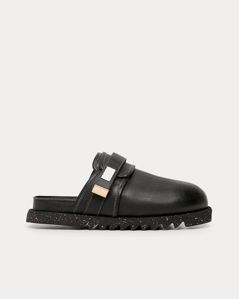 Marsell x Suicoke Zavo Leather Black Mules - 1