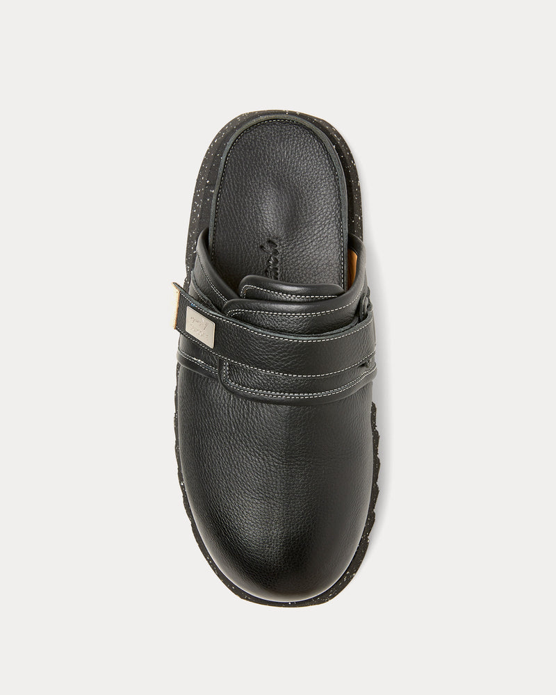 Marsell x Suicoke Zavo Leather Black Mules - 2