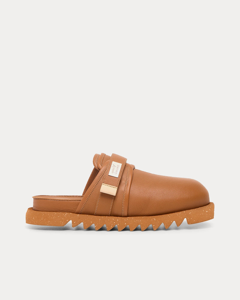 Marsell x Suicoke Zavo Leather Brown Mules - 1