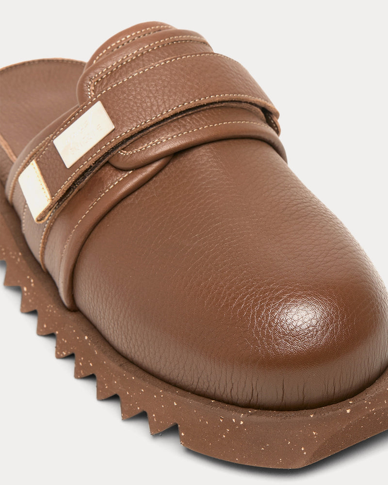 Marsell x Suicoke Zavo Leather Chocolate Mules - 3