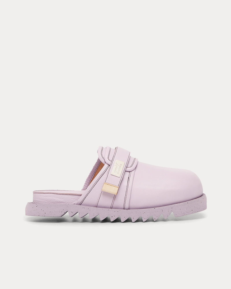 Marsell x Suicoke Zavo Leather Lilac Mules - 1