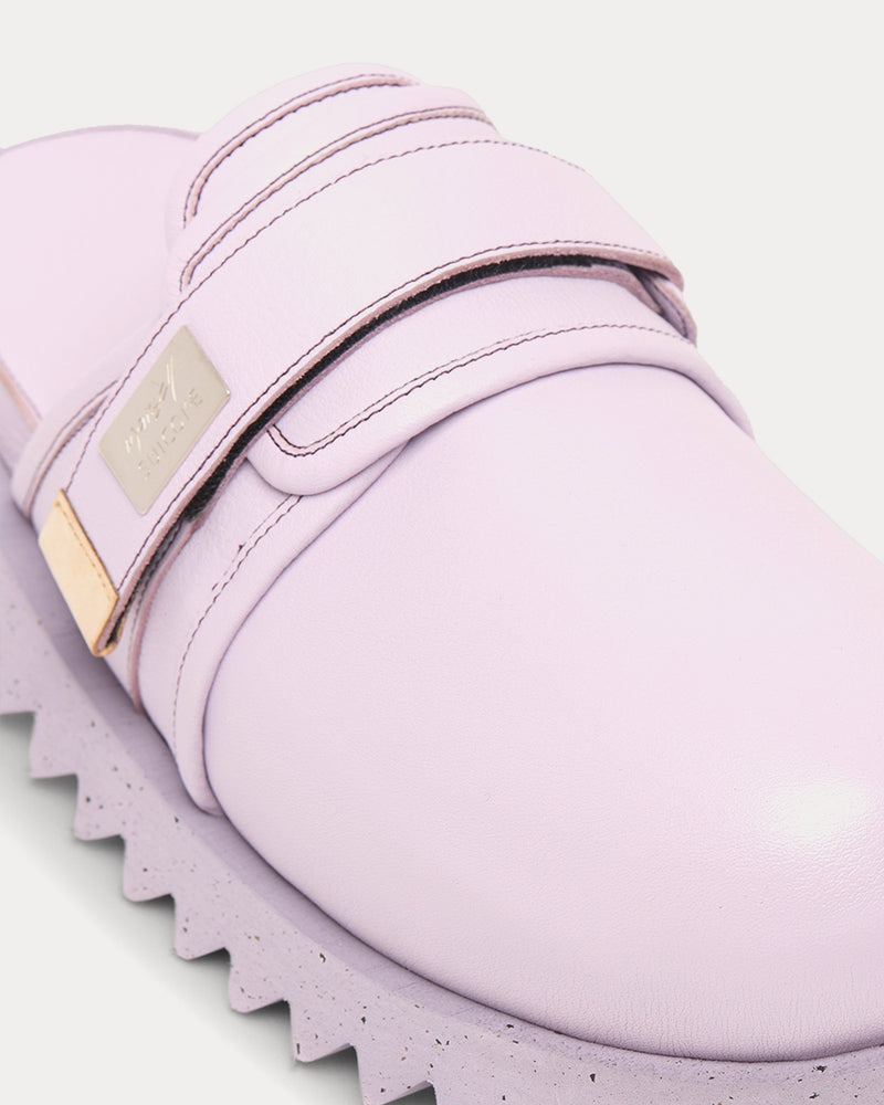 Marsell x Suicoke Zavo Leather Lilac Mules - 3