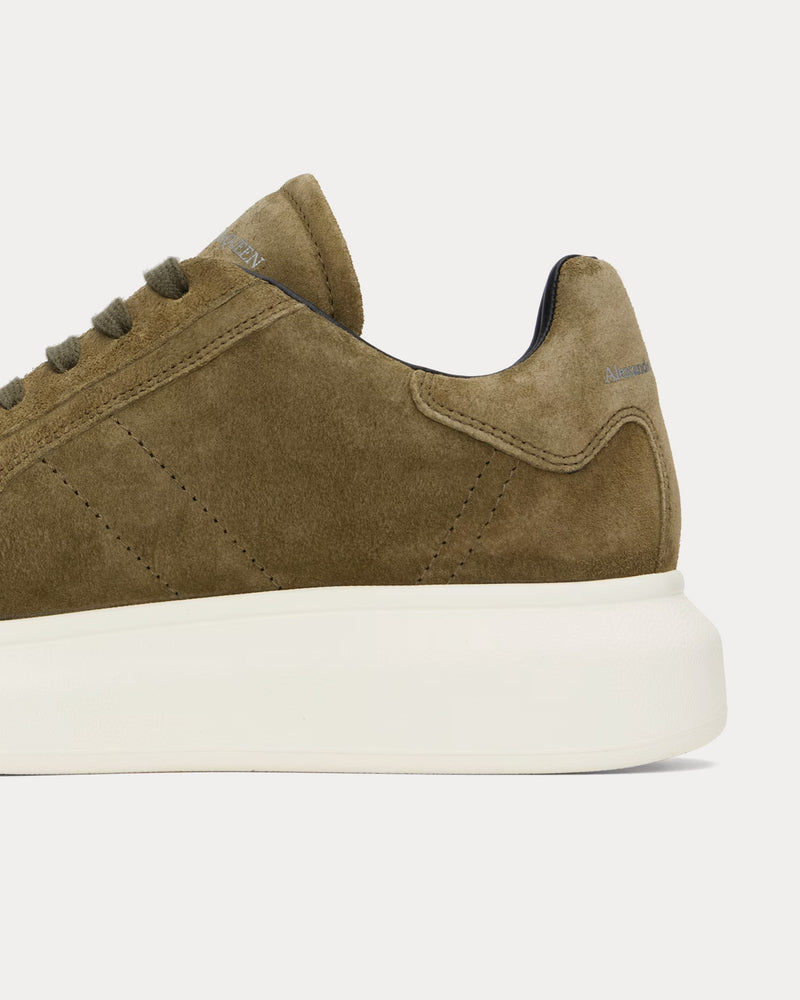 McQueen Oversized Retro Khaki Low Top Sneakers - 4