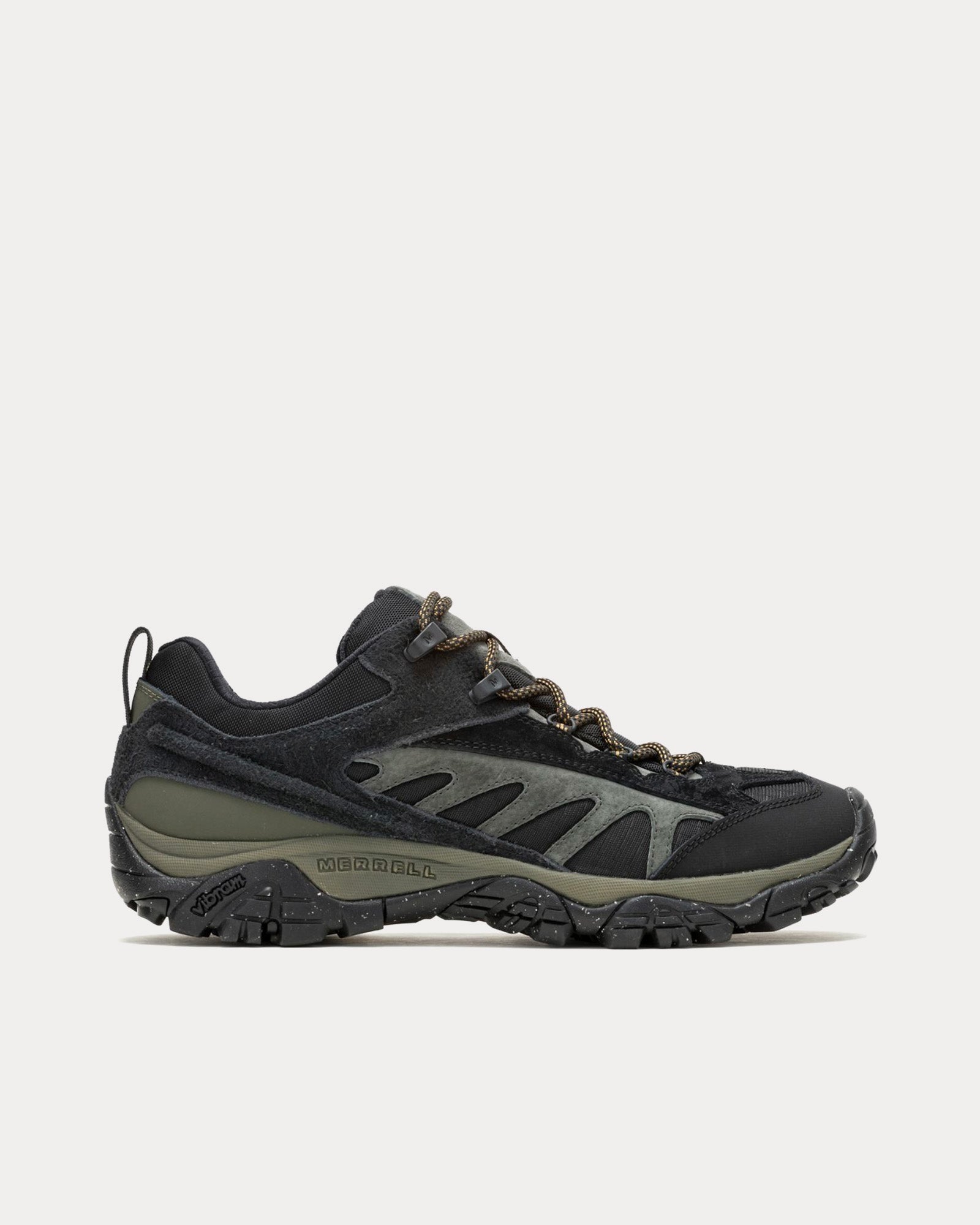 Merrell 1TRL Moab Mesa Luxe Black / Olive Low Top Sneakers - 1