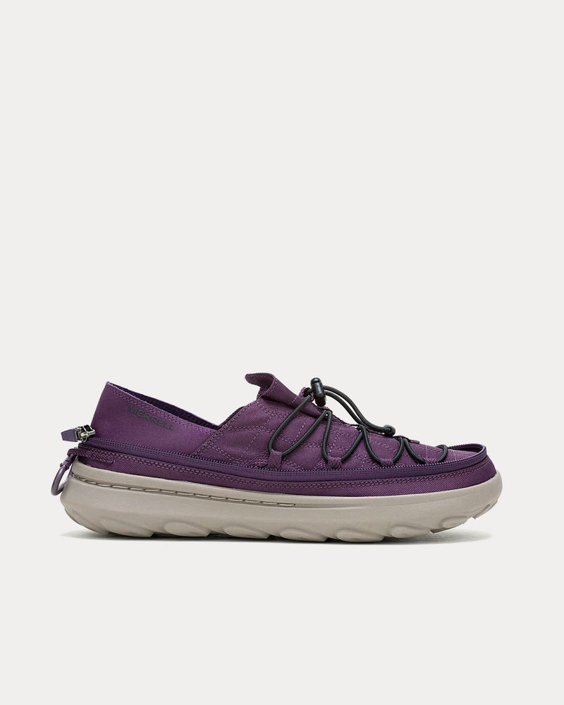 Merrell 1TRL Hut Moc 2 Packable Zip Off Plum Slip On Sneakers - 1