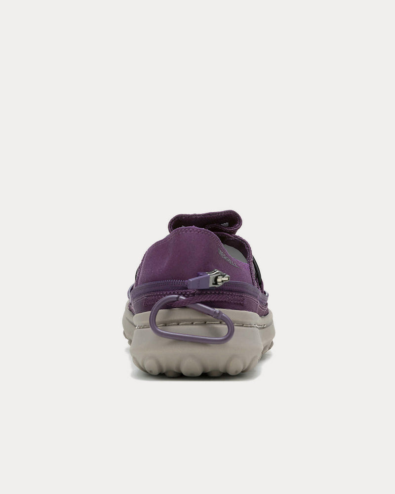 Merrell 1TRL Hut Moc 2 Packable Zip Off Plum Slip On Sneakers - 4