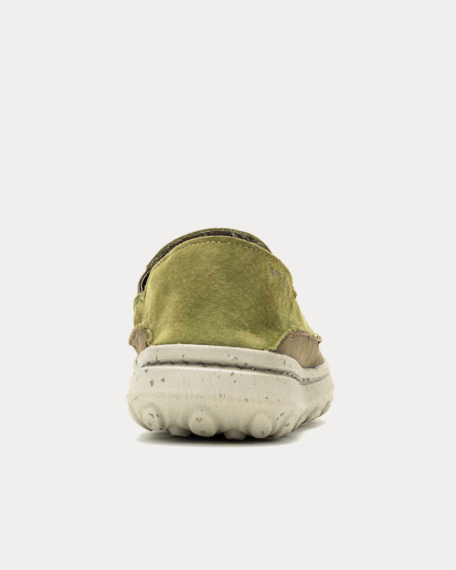 Merrell Hut Moc 2 Suede Avocado Slip Ons - 3