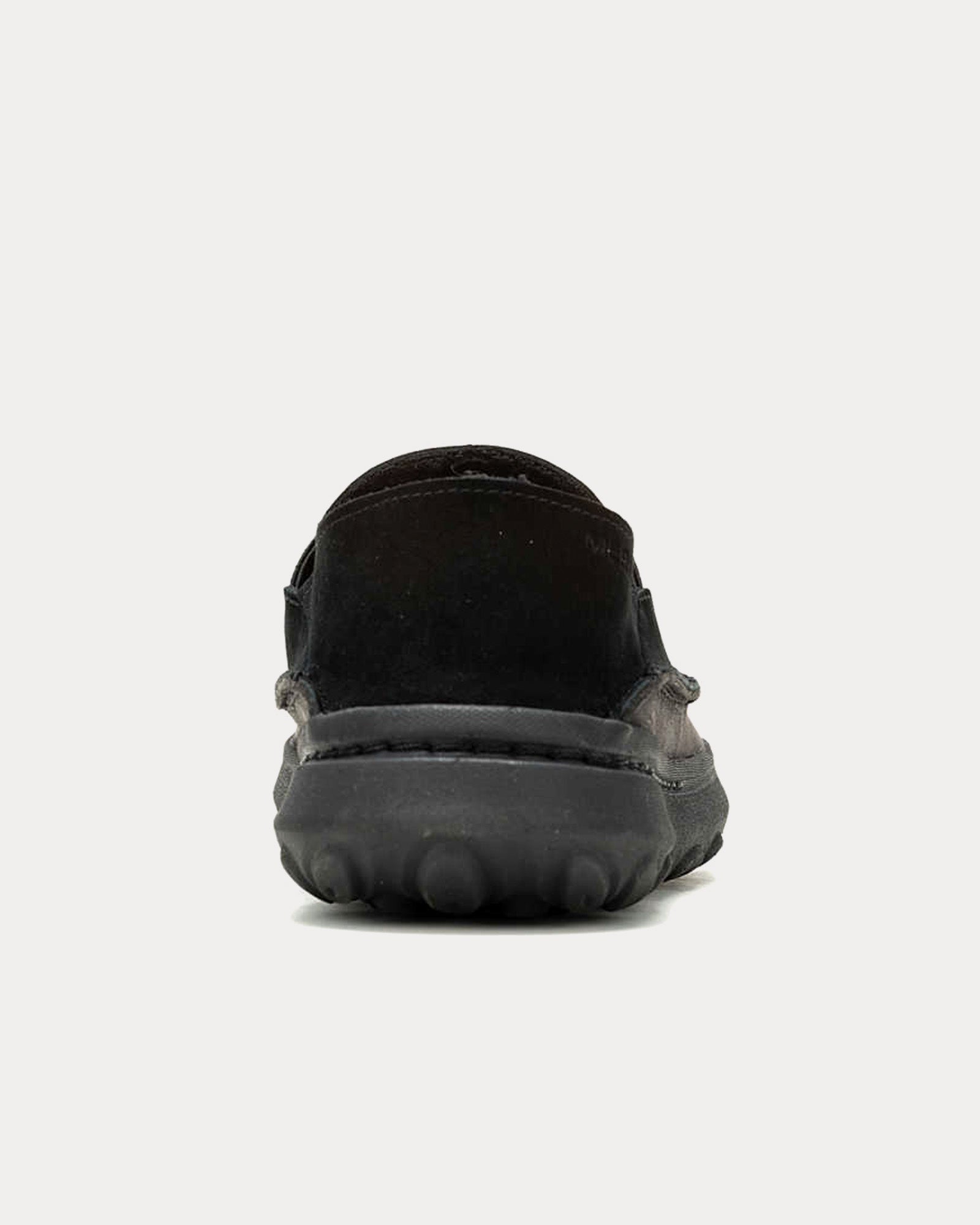 Merrell Hut Moc 2 Suede Black / Raven Slip Ons - 3