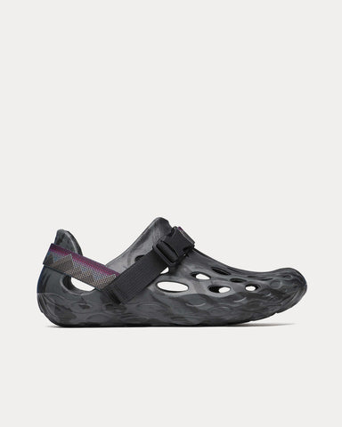 Merrell Hydro Moc Web Black Slip Ons