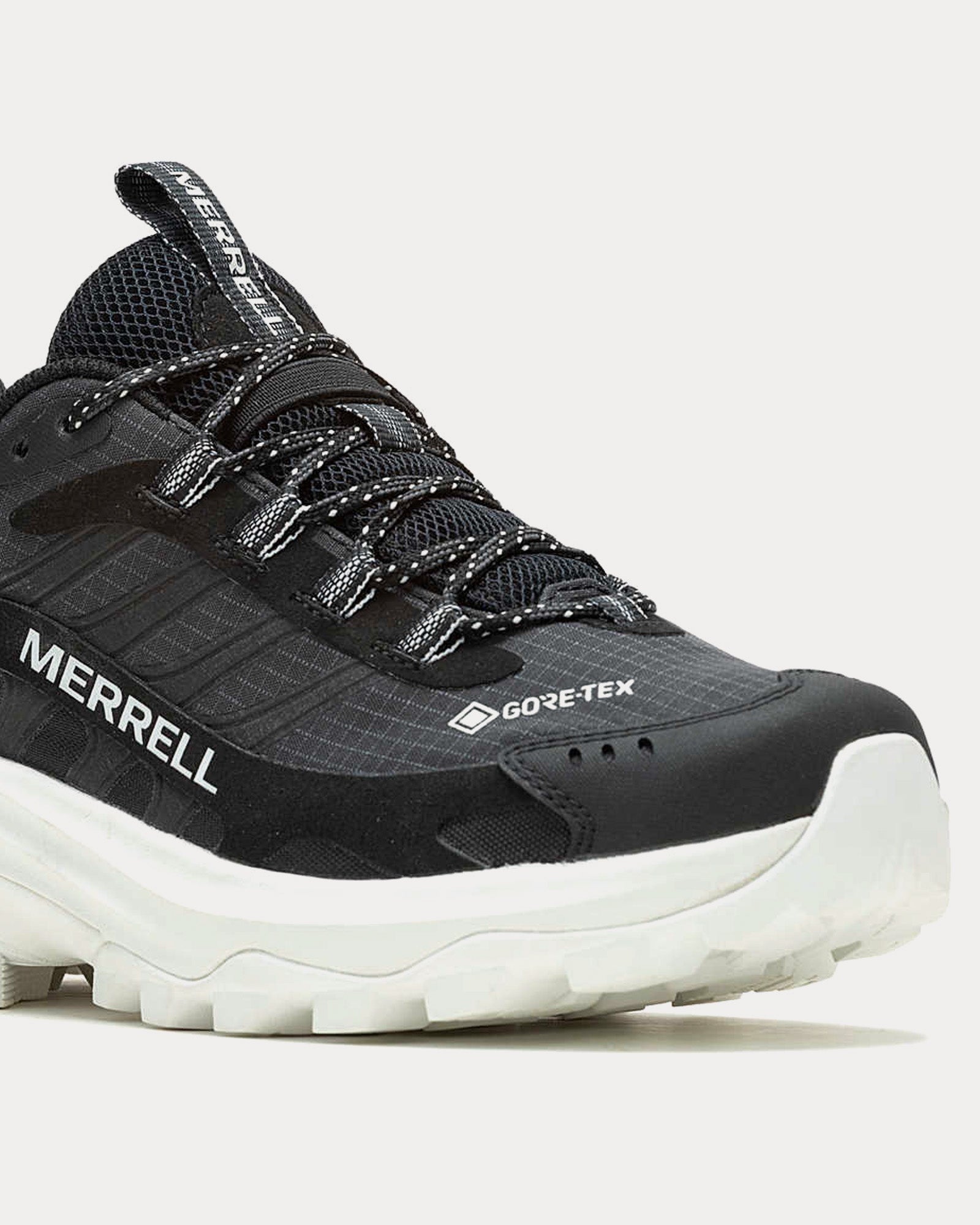 Merrell Moab Speed 2 Gore-Tex Black / White Running Shoes - 3