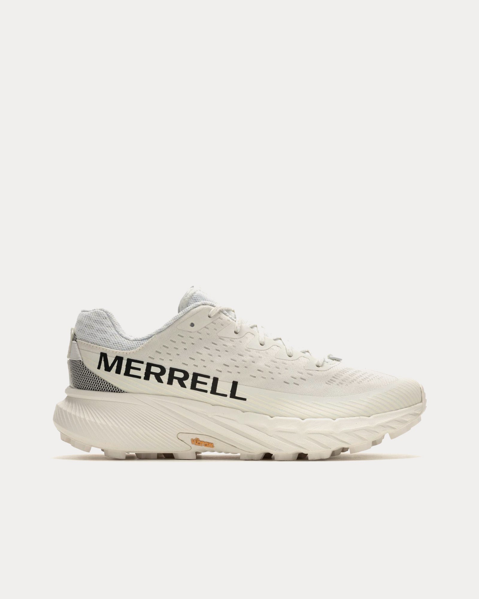 Merrell Agility Peak 5 White / White Running Shoes - 1