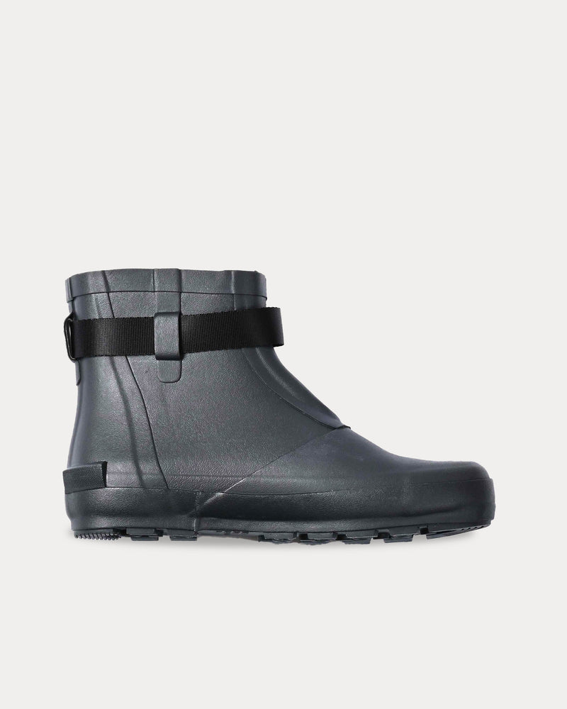 MHL by Margaret Howell Rubber Charcoal Rain Boots - 1