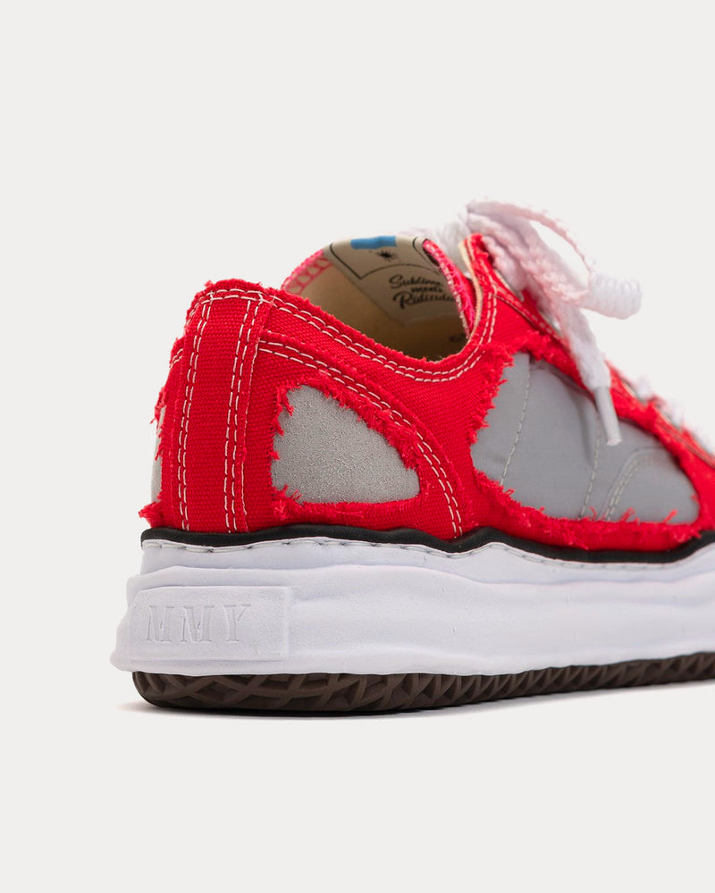 Mihara Yasuhiro x 71 Michael OG Sole Red / White Low Top Sneakers - 2