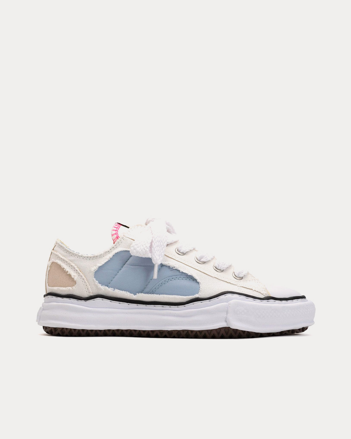 Mihara Yasuhiro x 71 Michael OG Sole White / Blue Low Top Sneakers - 1