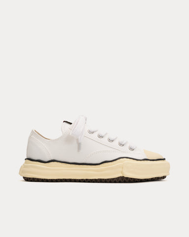 Mihara Yasuhiro Peterson VL OG Sole Canvas White Low Top Sneakers