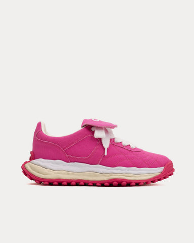 Mihara Yasuhiro Scott  OG Sole Canvas Pink Low Top Sneakers