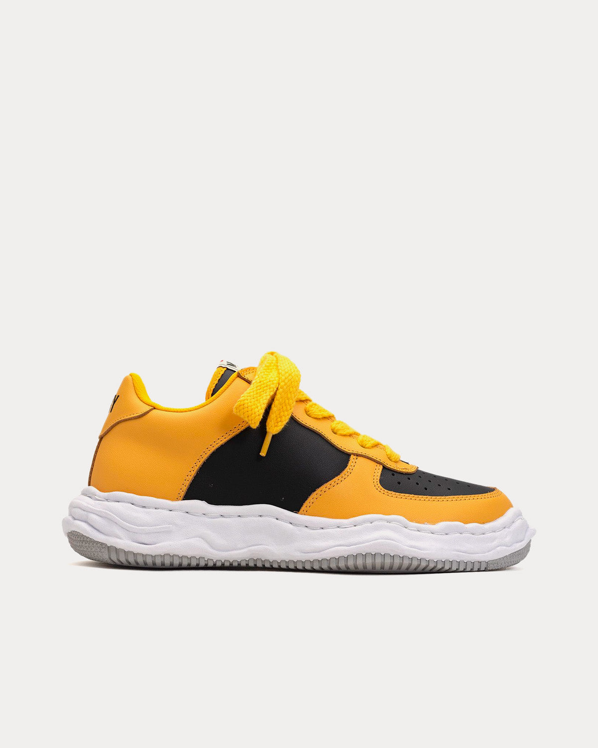 Mihara Yasuhiro Wayne OG Sole Yellow / Black Low Top Sneakers - 1