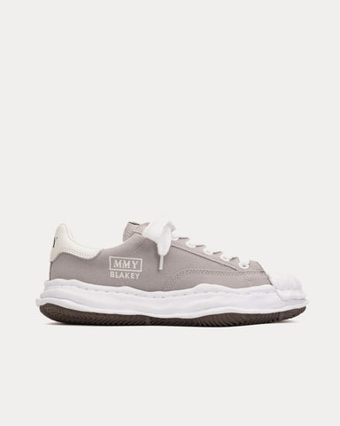 Mihara Yasuhiro Blakey OG Sole Canvas Grey / White Low Top Sneakers