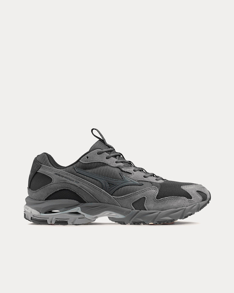 Mizuno x Slow Steady Club Wave Rider 10 Grey Low Top Sneakers - 1