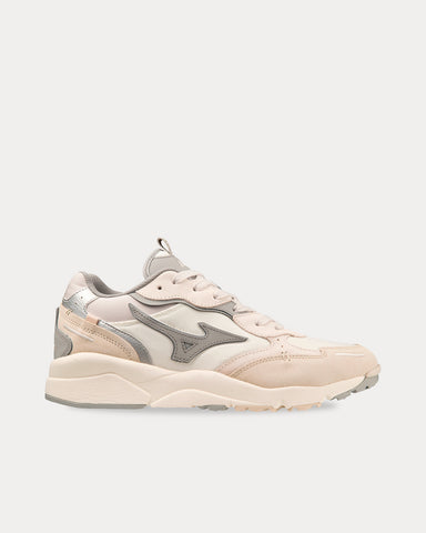 Mizuno Sky Medal B Snow White / Ultimate Grey / Summer Sand Low Top Sneakers