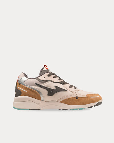 Mizuno Sky Medal B White Sand / Magnet / Tiger's Eye Low Top Sneakers