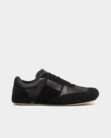 MM6 Maison Margiela Anatomic Black Low Top Sneakers